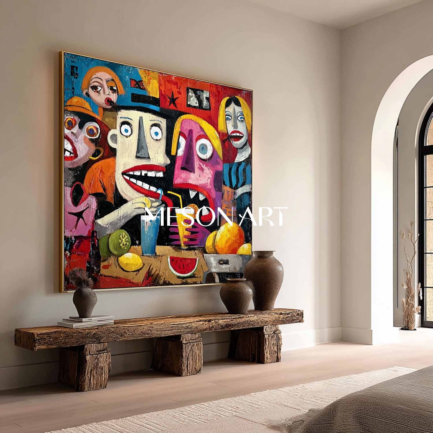 Shop Pop Art Wall Canvas – Bold and Colorful Art for Home or Restaurant