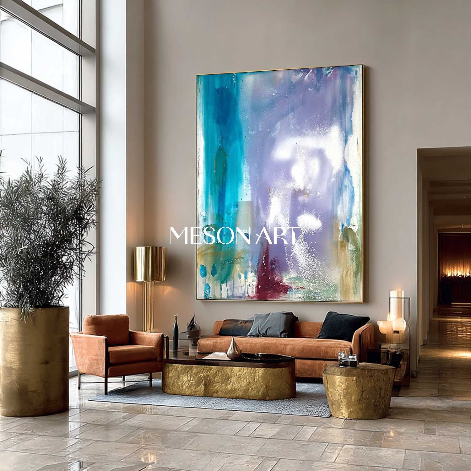 Bathroom Light Blue Abstract Wall Art Light Blue Abstract Paintings for Sale