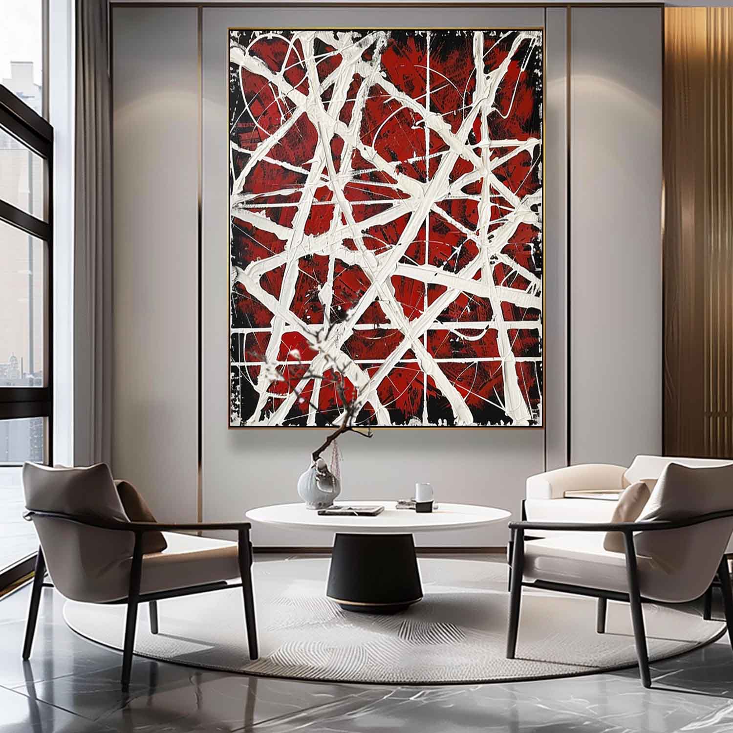 Abstract Expressionist Art #AEA062
