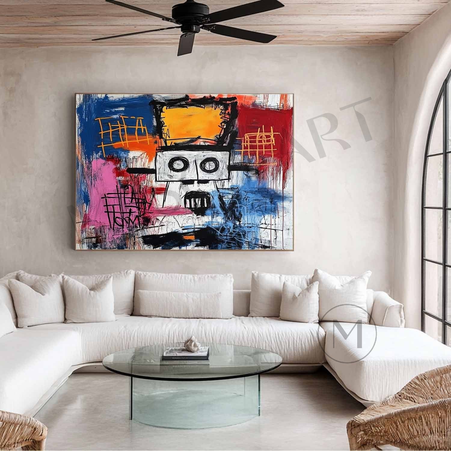 Cool Abstract Graffiti Art Canvas Cool Abstract Wall Decor Painting Cool Portrait Abstract Art