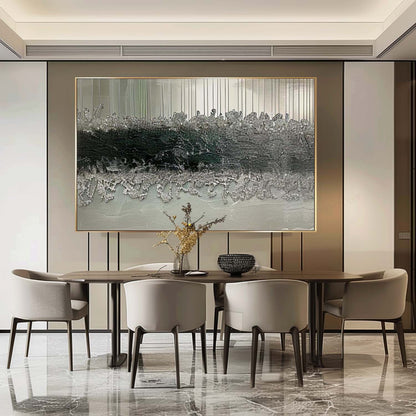 Large Grey and Black Abstract Art for Sale Grey and Black Abstract Canvas Wall Art Grey and Black Abstract Texture Painting