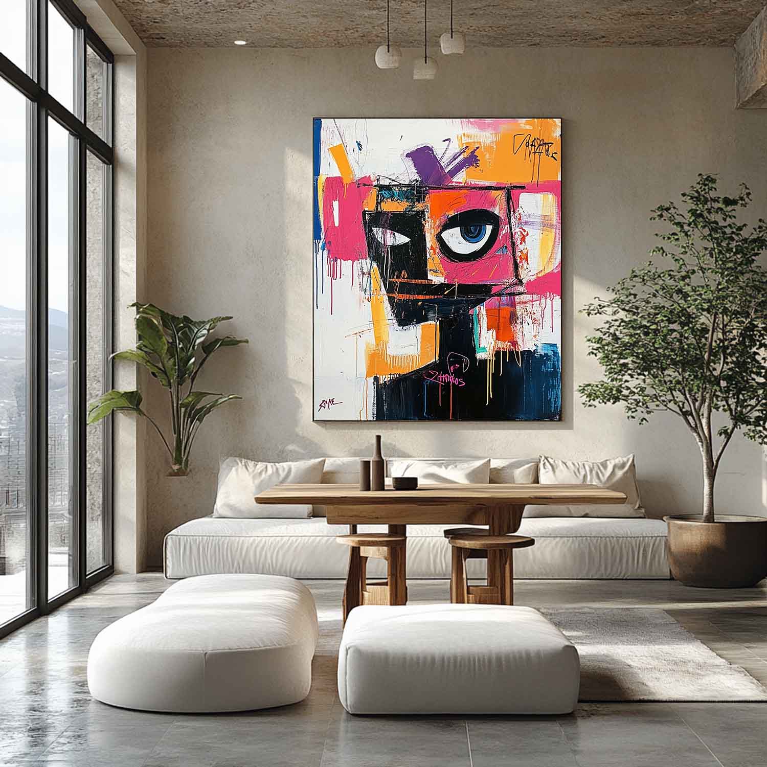 Cool Graffiti Abstract Art Canvas For Sale Contemporary Cool Graffiti Abstract Paintings Cool Portrait Wall Art