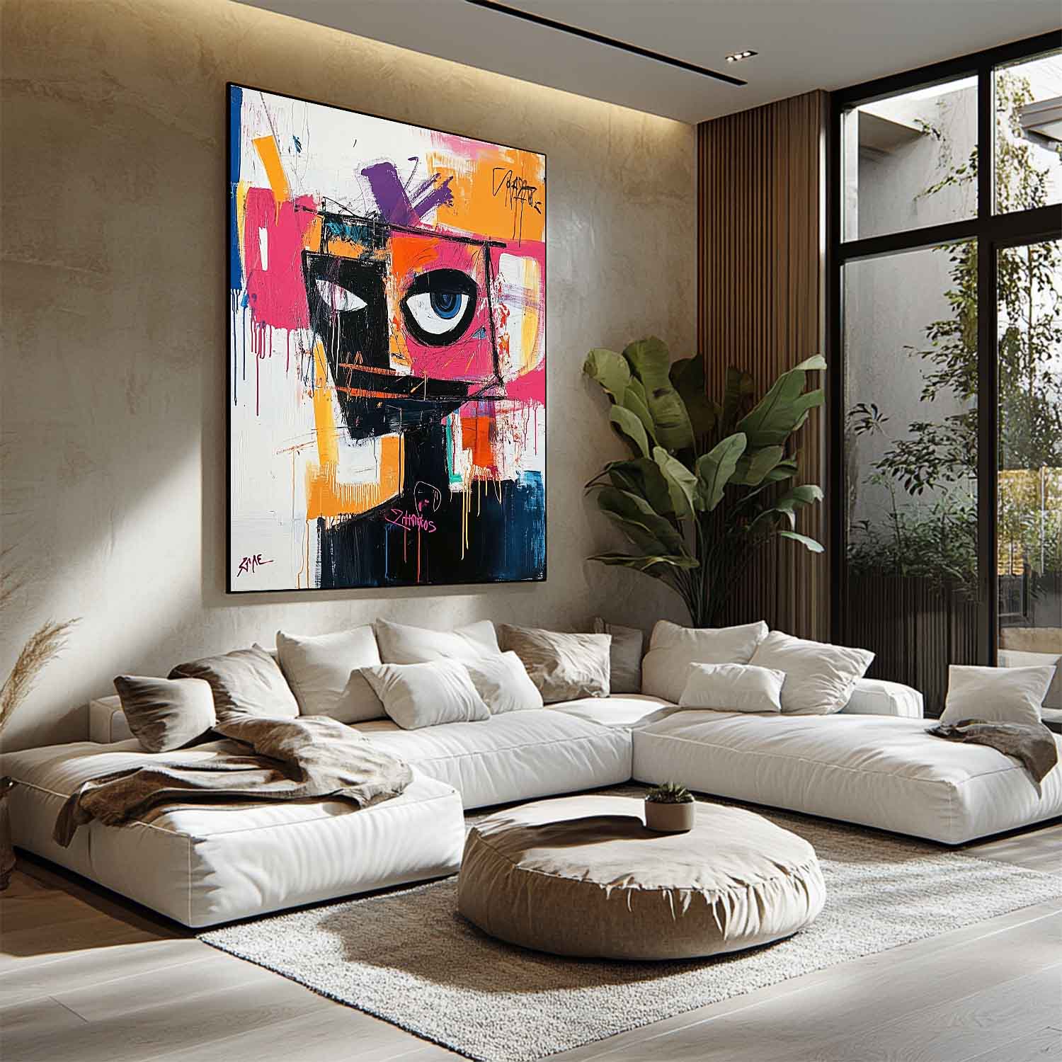 Cool Graffiti Abstract Art Canvas For Sale Contemporary Cool Graffiti Abstract Paintings Cool Portrait Wall Art