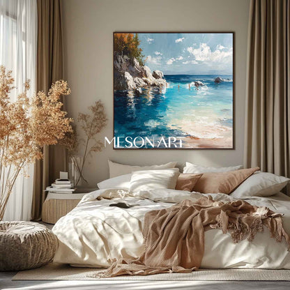 Coastal Wall Art Decor Coastal Paintings For Home Beach Canvas Paintings Ocean Inspired Wall Art