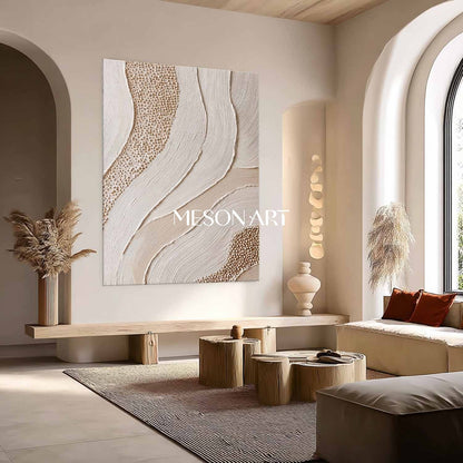 Bohemian Art for Sale – Abstract Canvas with Rich Texture and Color