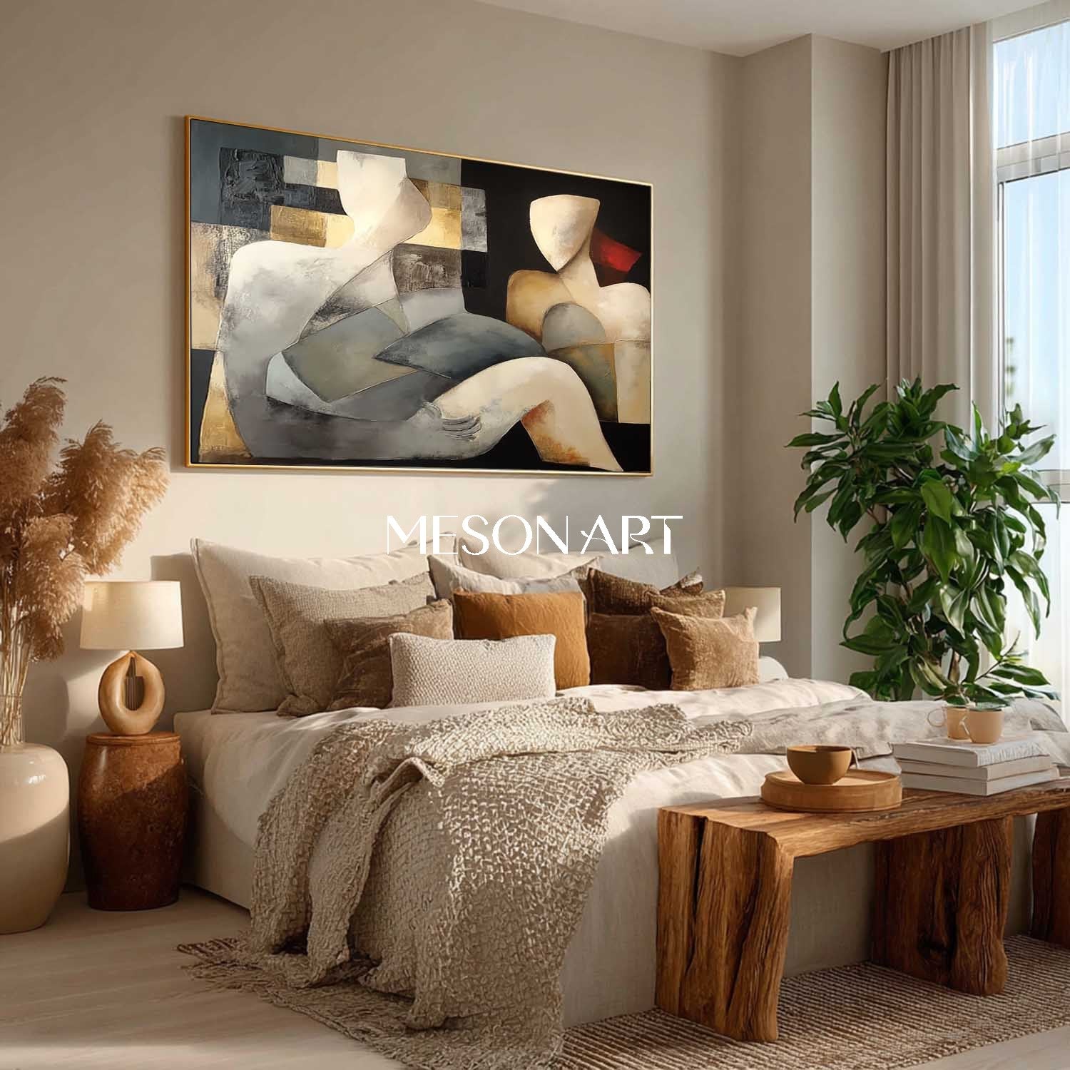 Order Big Original Abstract Art for Contemporary Living Room or Office