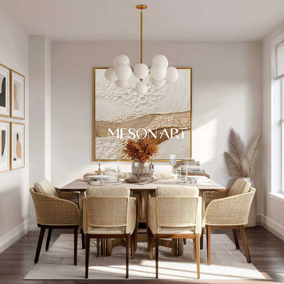 Bohemian Canvas Wall Hangings – Handcrafted Art for Your Living Room