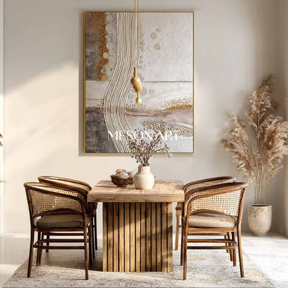 Tropical Boho Art Canvas – Colorful and Eclectic Wall Art for Modern Homes