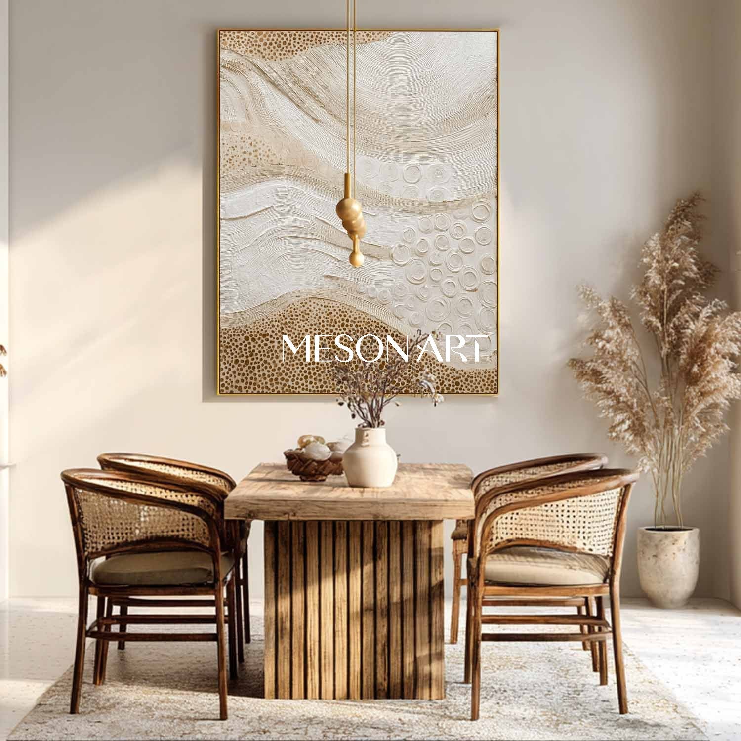 Shop Handcrafted Bohemian Art – Colorful Canvas for Creative Spaces