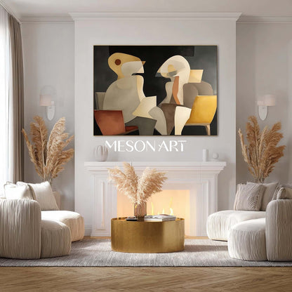 Shop Abstract Minimalist Modern Art Living Room or Bedroom Wall Decor