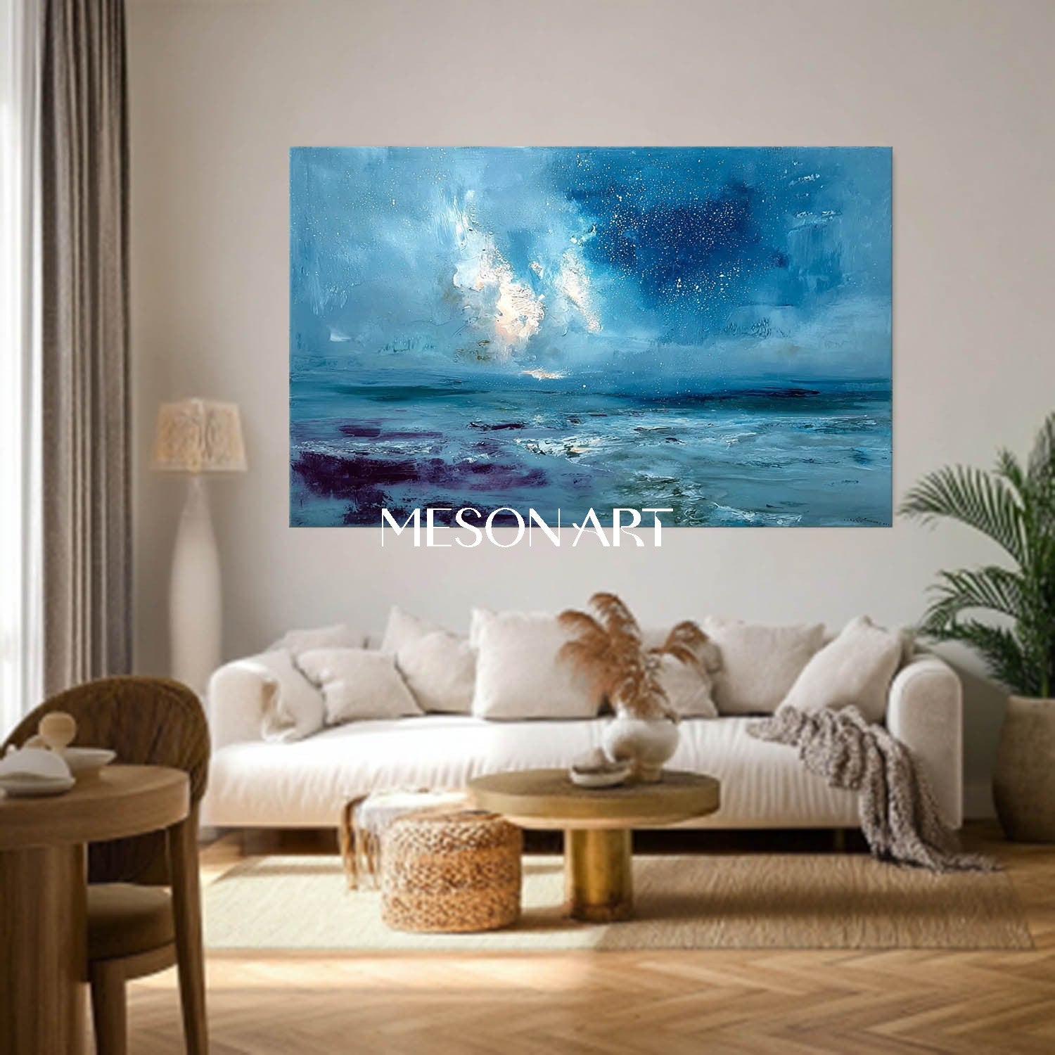 Dark Blue Abstract Art for Sale Dark Blue Abstract Canvas Wall Painting