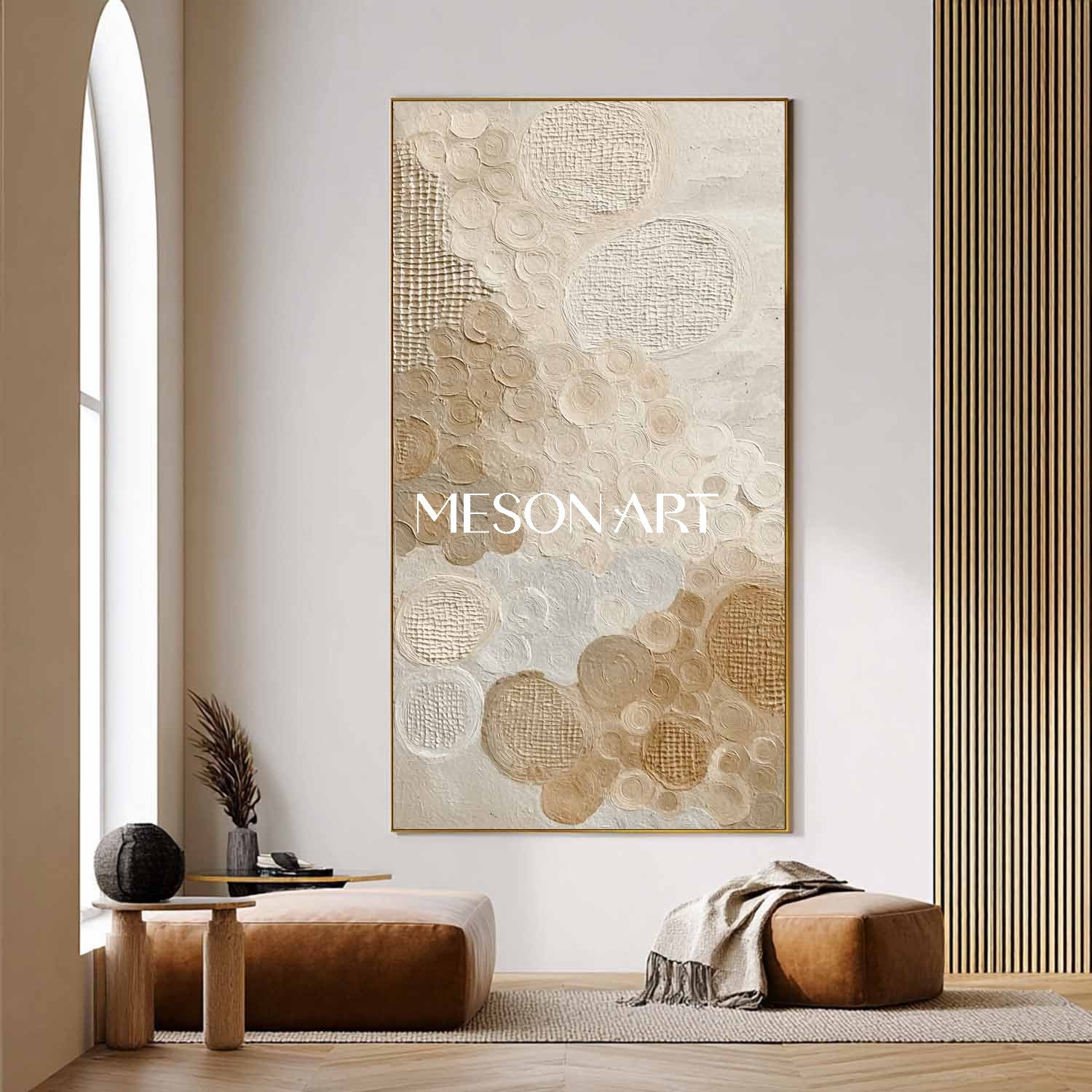 Modern Bohemian Art – Textured Canvas for Your Contemporary Home