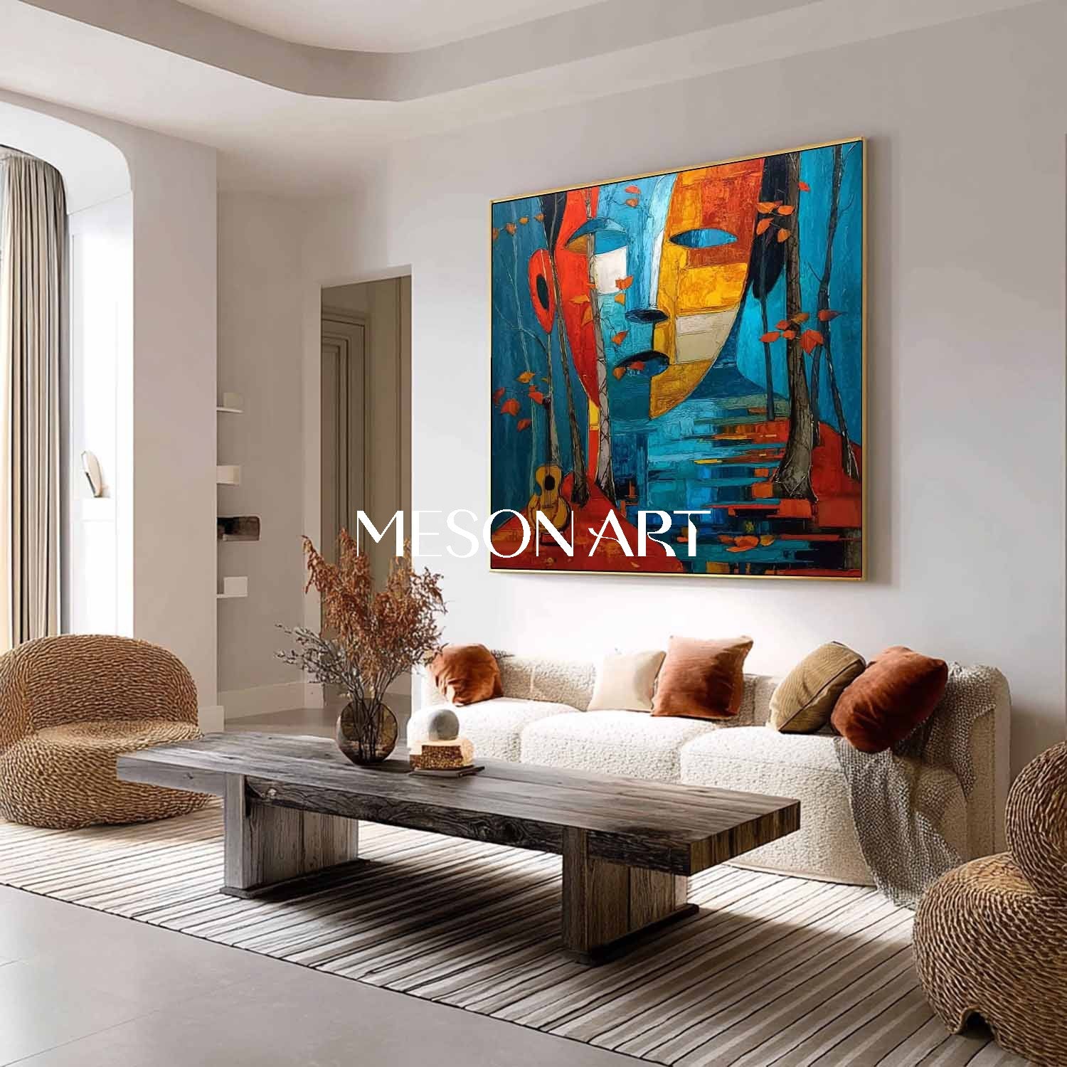 Autumn Scene Wall Art – Buy Large Canvas for Living Room and Bedroom