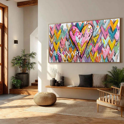 Heart shaped gift. Heart graffiti street abstract art for sale. Heart wall art decoration ideas