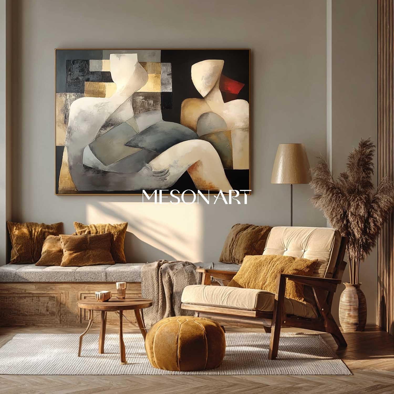 Order Big Original Abstract Art for Contemporary Living Room or Office