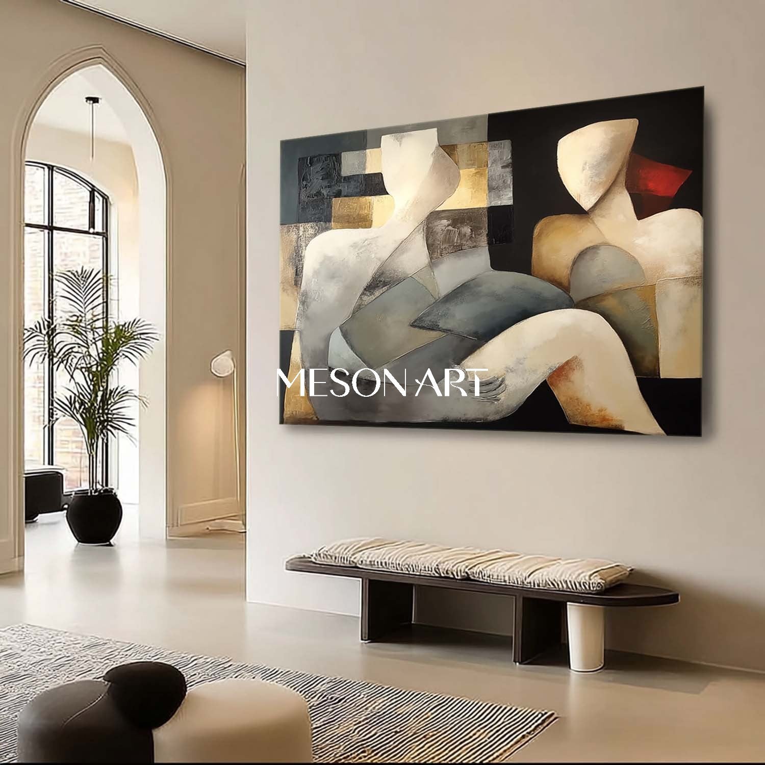 Order Big Original Abstract Art for Contemporary Living Room or Office