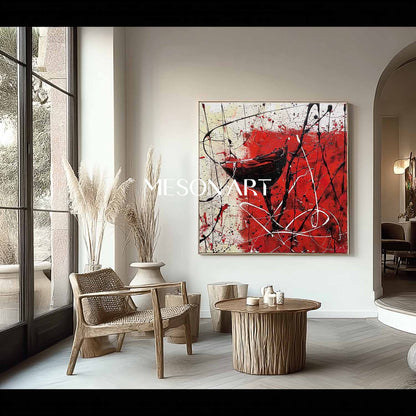 Red Wine Glass Abstract Canvas Art for Sale Winery Wall Art Decor Red Wine Abstract Painting