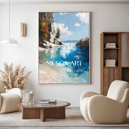 Coastal Artwork For Hallway Buy Beach Wall Art Online Blue Ocean Wall Art Sea Wall Painting