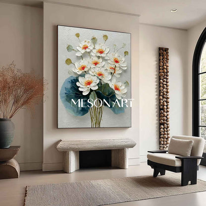 Large Flower Wall Decor Buy Flower Canvas Painting Floral Wall Art for Living Room