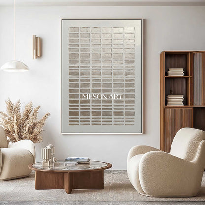 Modern luxury home minimalist wall decor ideas gold and white abstract texture canvas art for sale