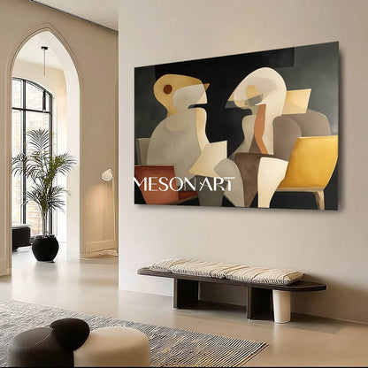 Shop Abstract Minimalist Modern Art Living Room or Bedroom Wall Decor