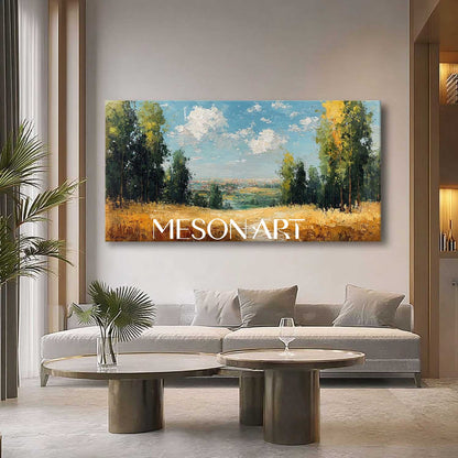 Fall Landscape Canvas for Sale Vibrant Autumn Wall Art for Living Room