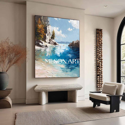 Coastal Artwork For Hallway Buy Beach Wall Art Online Blue Ocean Wall Art Sea Wall Painting