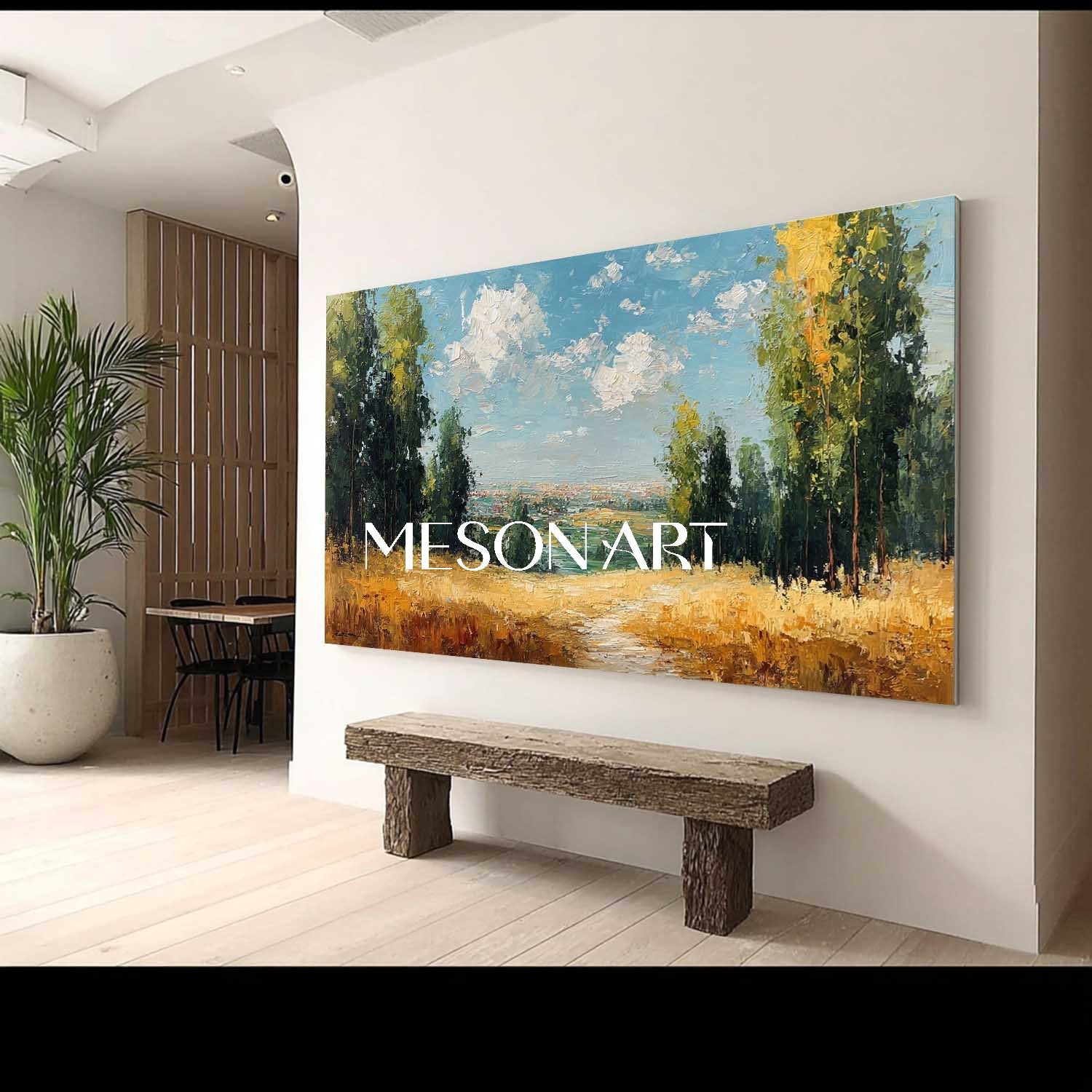 Fall Landscape Canvas for Sale Vibrant Autumn Wall Art for Living Room