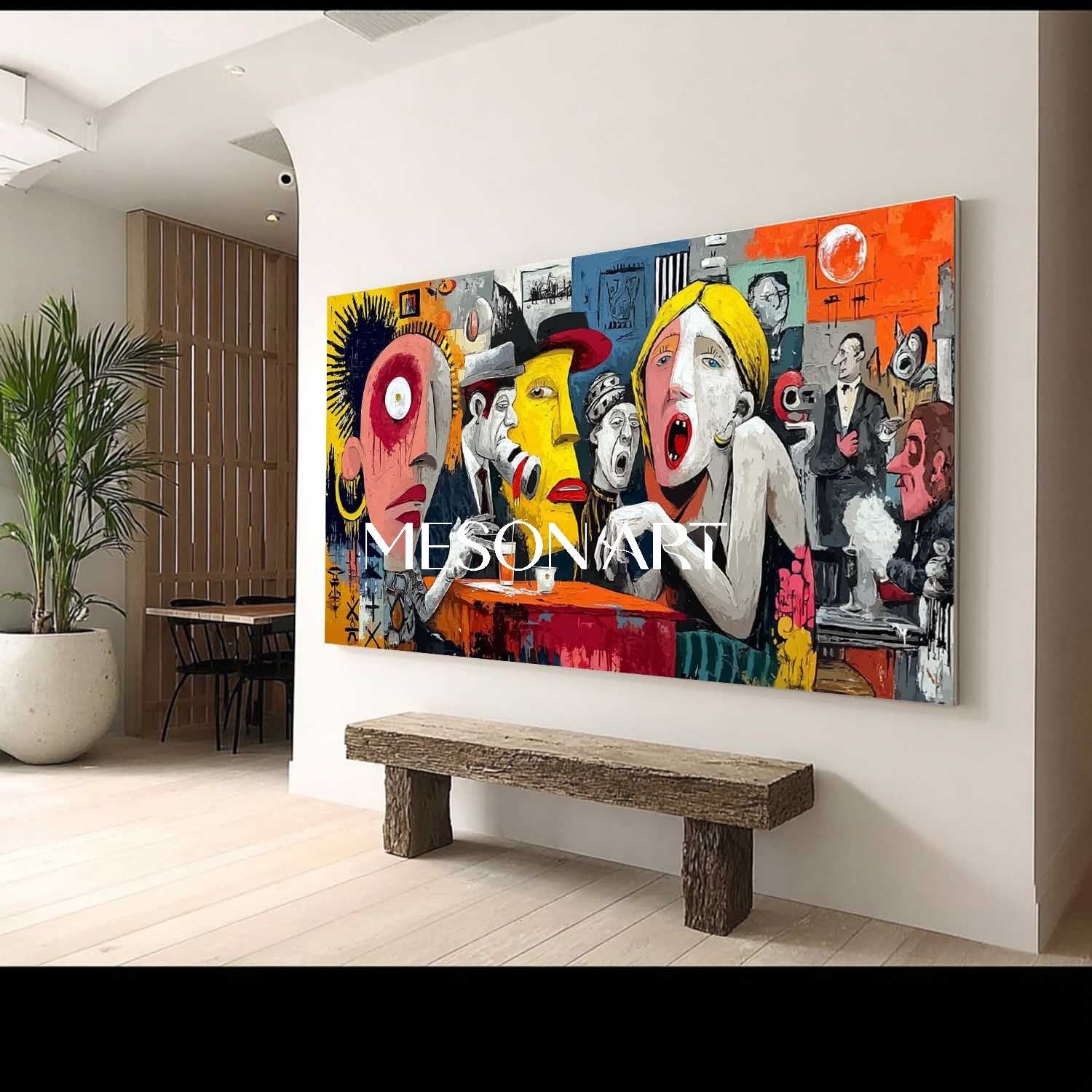 Buy Pop Art Canvas for Living Room – Fun and Bold Art for Every Wall