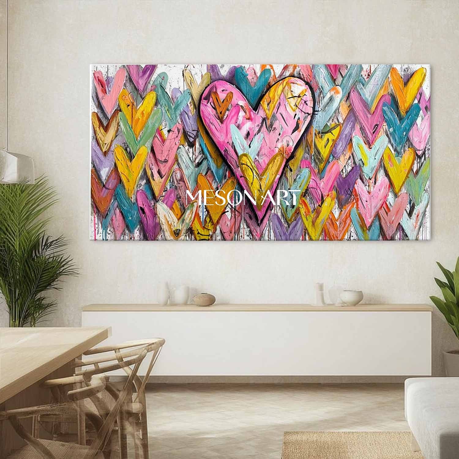 Heart shaped gift. Heart graffiti street abstract art for sale. Heart wall art decoration ideas