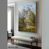 Hyperrealistic Landscape Oil Painting Hyperrealistic Landscape Canvas Wall Art Decor Landscape Art for Sale