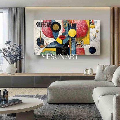 Extra Large Picasso Wall Art Decor For Sale Picasso Style Paintings Picasso Abstract Canvas Art