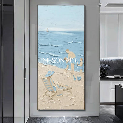 Living Room Statement Art, Bedroom Cozy Decor, Beach House Decor, Art Gift, Executive Space Art