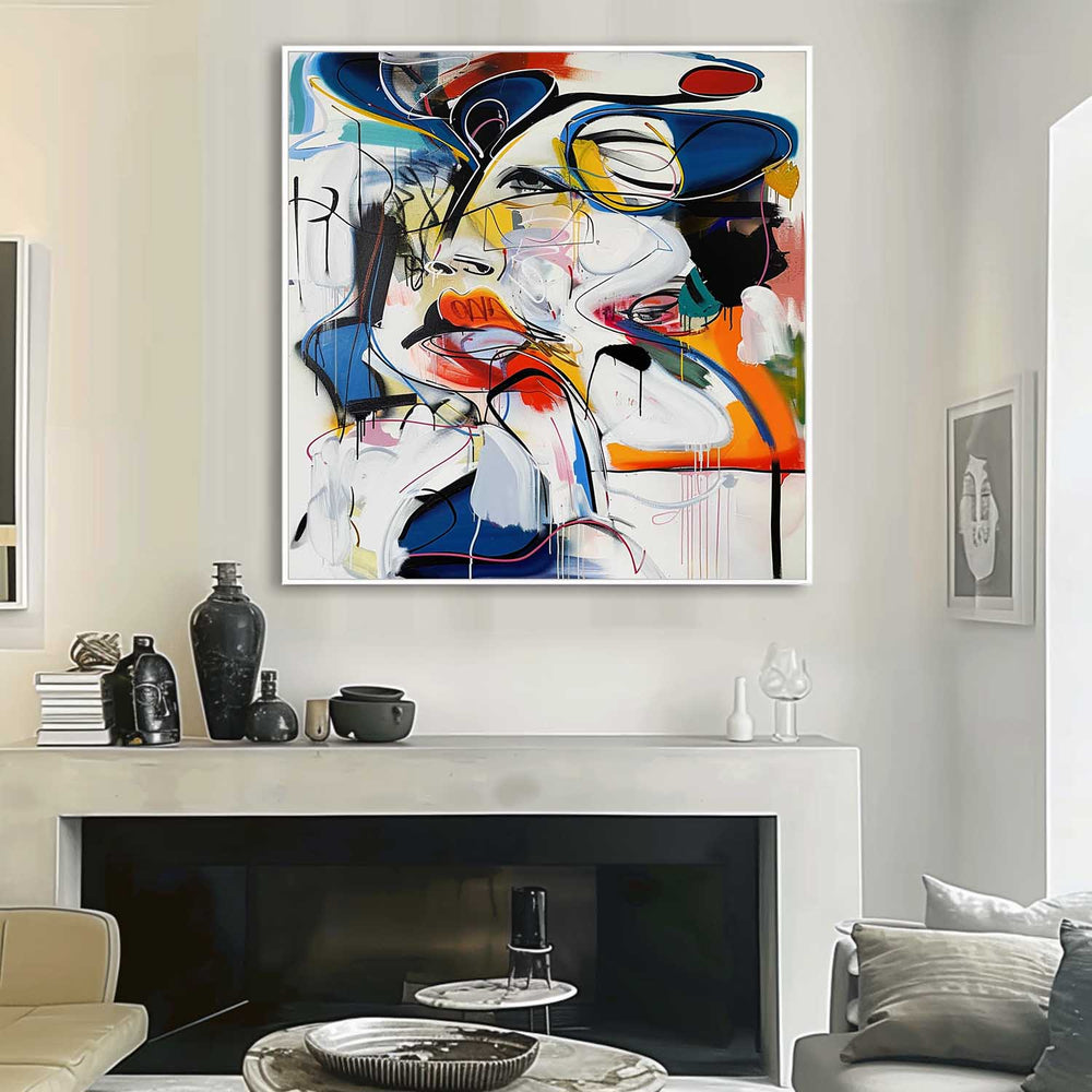 Colorful Abstract Pop Art for Sale Cool Graffiti Street Canvas Wall Art ...