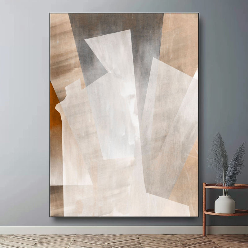 Large Modern Minimalist Abstract Canvas Wall Art Modern Abstract Oil Painting Office Decorative Wall Art