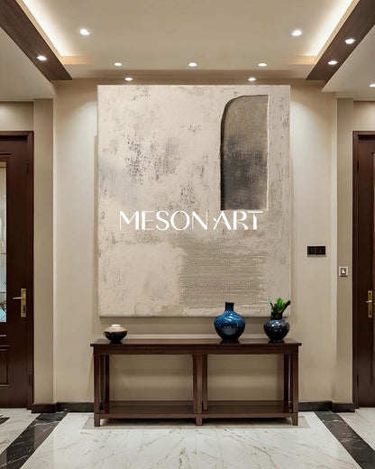 Large 3D Sand Wall Art Decoration Sand Texture Painting Sand Abstract Canvas Art