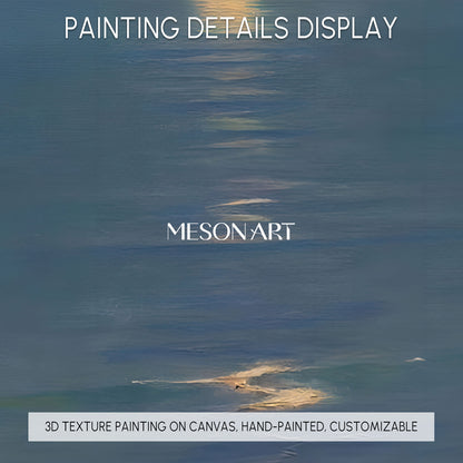 Large 3D Landscape Art Landscape 3D Texture Wall Painting Landscape Oil Painting on Canvas