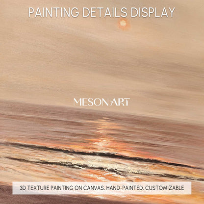Large Landscape Art Landscape 3D Texture Wall Painting Landscape Oil Painting on Canvas WabiSabi Art