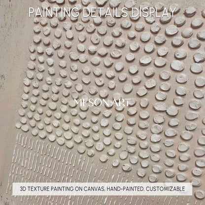 Brown Abstract Painting On Canvas Brown Bohemian Painting Brown Wall Art 3D Texture Painting Brown Abstract Art Grey Taupe Art Wall Art