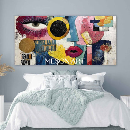 Extra Large Picasso Style Paintings Picasso Pop Wall Art Decor For Sale Picasso Abstract Canvas Art