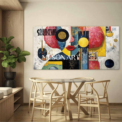 Extra Large Picasso Wall Art Decor For Sale Picasso Style Paintings Picasso Abstract Canvas Art