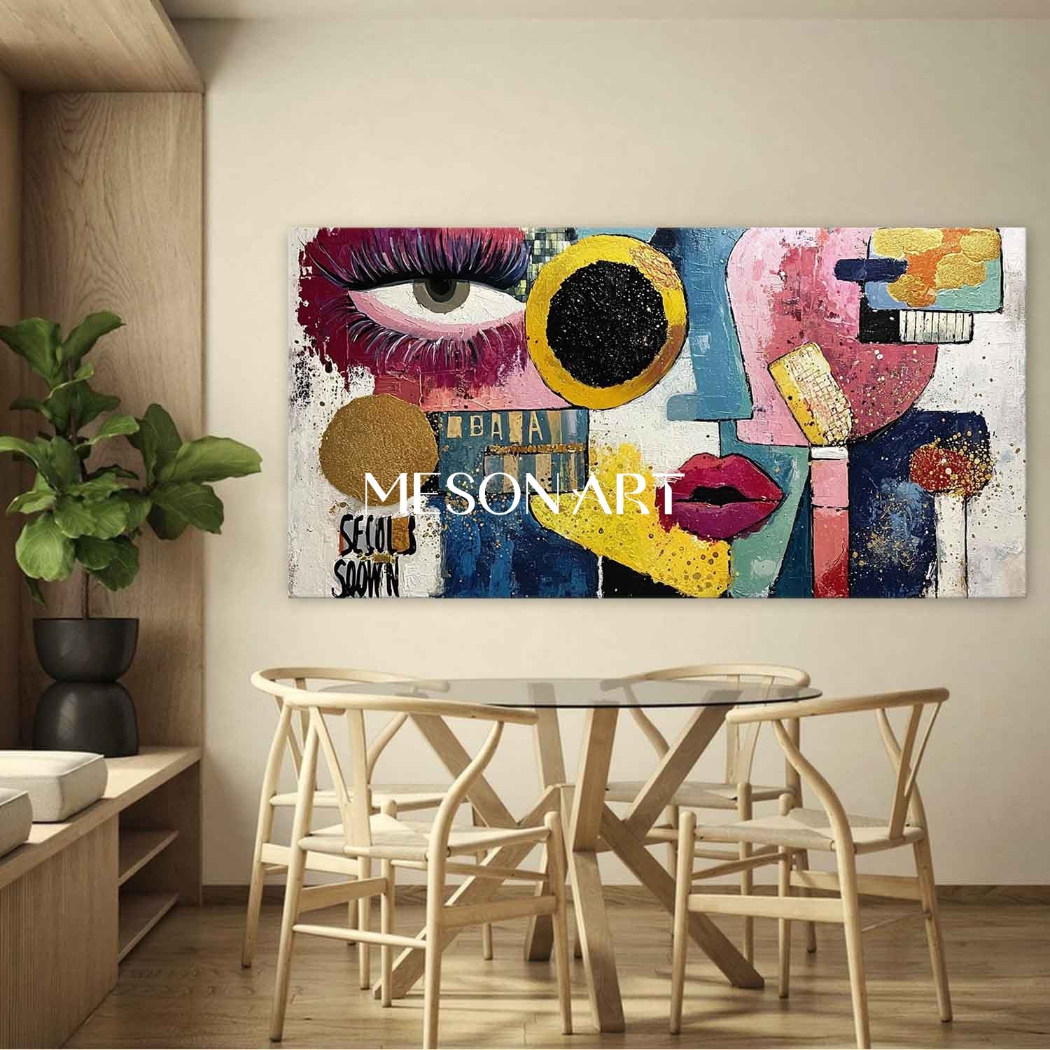 Extra Large Picasso Style Paintings Picasso Pop Wall Art Decor For Sale Picasso Abstract Canvas Art