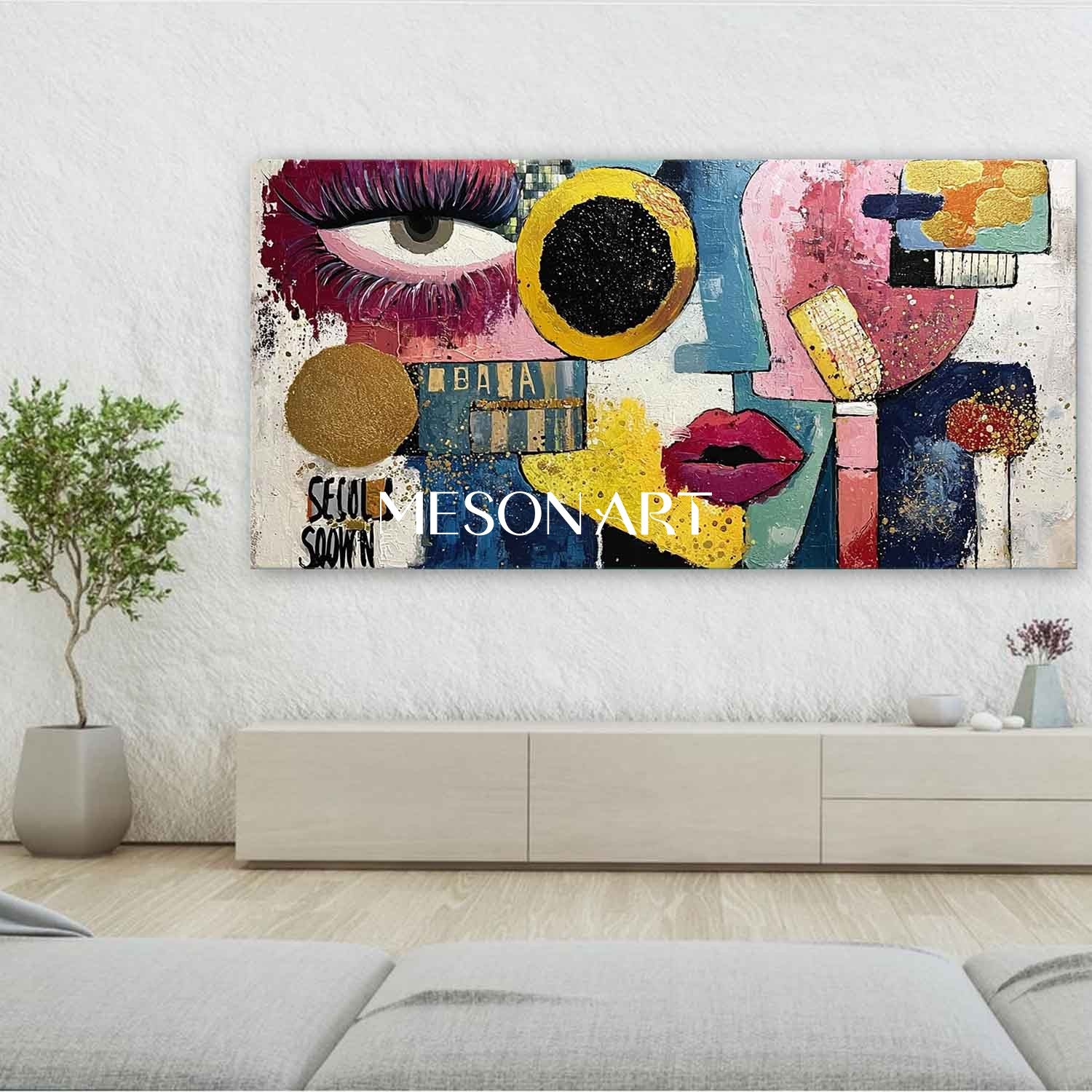 Extra Large Picasso Style Paintings Picasso Pop Wall Art Decor For Sale Picasso Abstract Canvas Art