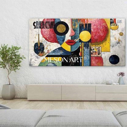 Extra Large Picasso Wall Art Decor For Sale Picasso Style Paintings Picasso Abstract Canvas Art
