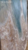 Large Coastal 3D Sea Painting Heavy Textured Plaster Wall Art Canvas