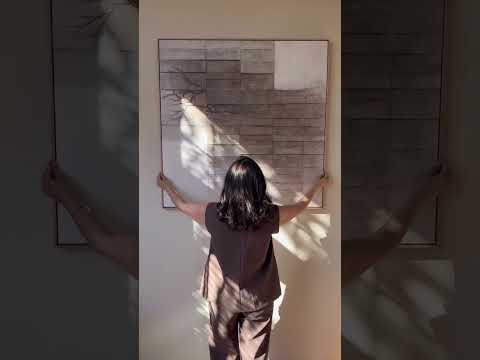 Load video: Wabi-Sabi Wall Art #TX464