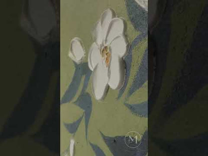 Large 3D Flowers Oil Painting Panoramic Flowers Texture Wall Art Home Decor Flowers Canvas Art Wabi-sabi Art