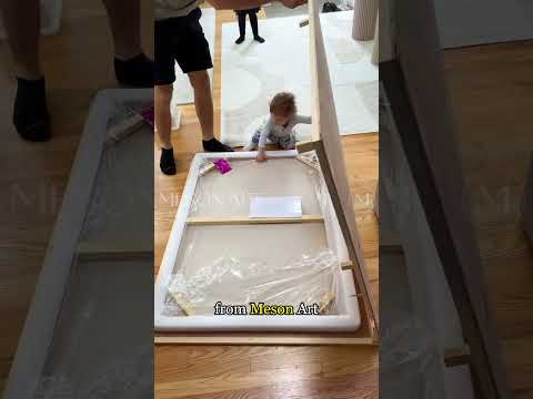 動画を読み込む石膏アートテクスチャーペインティング #SG322