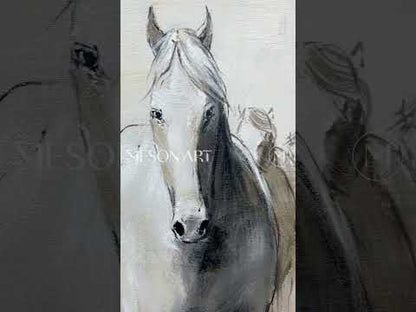Contemporary Horse Art #HA039