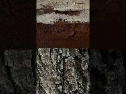 Minimalist Wabi-Sabi Painting – Neutral Tones & Rustic Texture